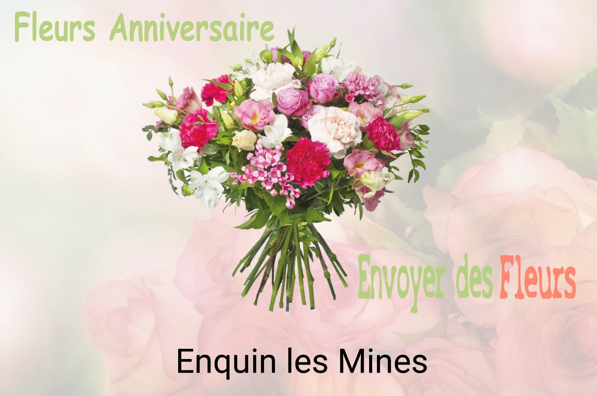 Bouquet de fleurs d’anniversaire livré à Enquin-les-Mines