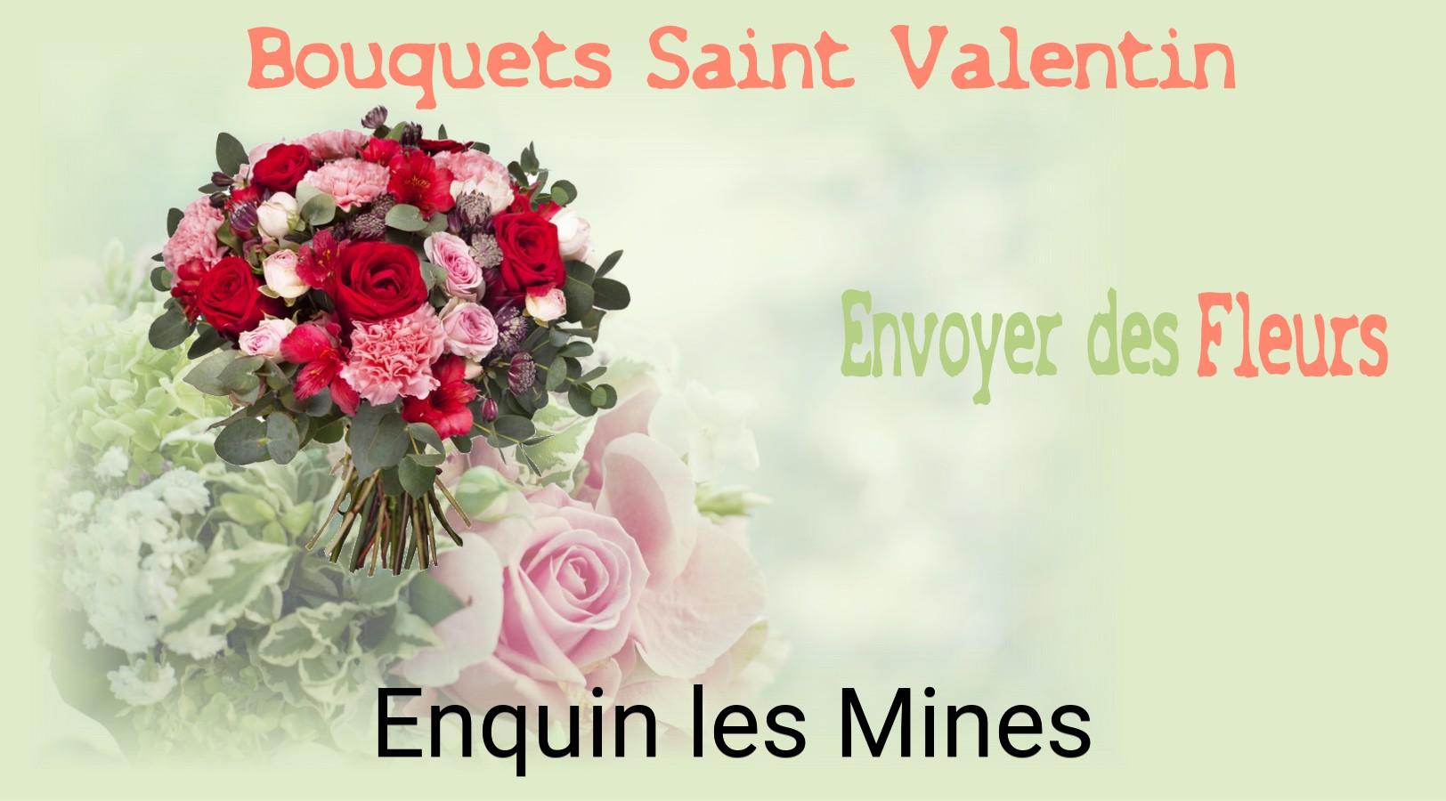 Roses de Saint-Valentin livrées à Enquin-les-Mines